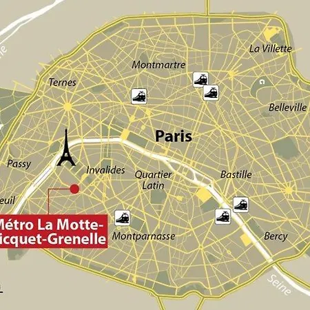 Prive Chic - Tour Eiffel Apartment *